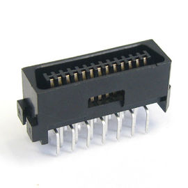 1.27mmまっすぐに26 PinのSCSIコネクターPBT 30%GF UL94V-0の蛍光体青銅の金Flash/Sn