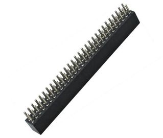 WCON 1.27mm Michined女性の円形Pinヘッダー2*30PのすくいH=3.8mm L=6.0mm