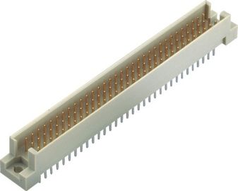 ヨーロッパのコネクターのまっすぐなすくいPBT灰色PCBの男性96Pin喧騒41612 2.54mm ROHS