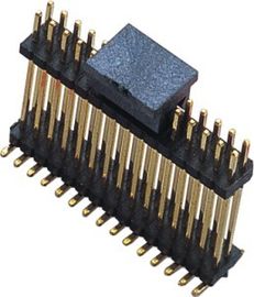 1.27mm PinヘッダーのコネクターH=1.0mm SMT Doulの列の倍のプラスチック