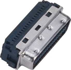 1.27mm CEN-TYPE14~100Pコンピュータ ピン コネクタ ケーブルROHSのための黒い色IDCのリボンのタイプ