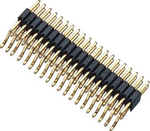 二重列SMT直角ヘッダーのコネクター1.27 MmピッチPA9T 2x20 Pin