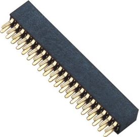 1.27mm H=4.3女性ヘッダーのコネクターの二重副木の二重列ヘッダー