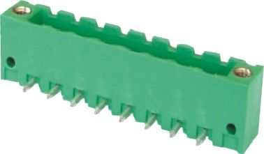 プラグイン可能な末端の企業のための男性8P 90°のターミナル ブロックのコネクター5.08mm