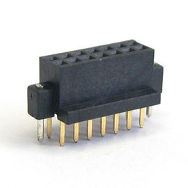PA9T/PBT女性ヘッダーのコネクター2.54ピッチの二重列