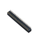 2.0mmの直角の側面の挿入物PCBのメス コネクタ20mΩ最高の現在の評価2.0AMP
