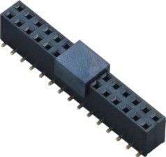 2.54mm女性ヘッダーのコネクターPA9Tの真鍮の蛍光体青銅3.0AMP