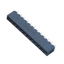 3.96 PCB女性ヘッダーの単一の列最高まっすぐなH=8.9mmの接触抵抗30mΩを投げて下さい