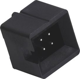 2.54mm 2 * 2P PA9T 1000V AC/DC箱ヘッダーのコネクターの背部接触材料の黄銅