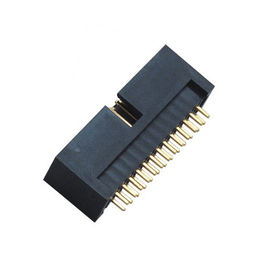 2.54mmのまっすぐな挿入物PCB板箱ヘッダーのコネクターの抵抗電圧500V AC/DC