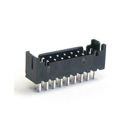 二重列のまっすぐなウエファーの黒に乗る2.0mm PCBのコネクター ワイヤー