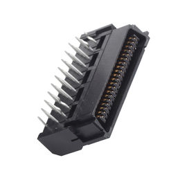1.27mmまっすぐに26 PinのSCSIコネクターPBT 30%GF UL94V-0の蛍光体青銅の金Flash/Sn