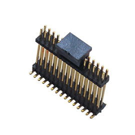 二重列SMT直角ヘッダーのコネクター1.27 MmピッチPA9T 2x20 Pin