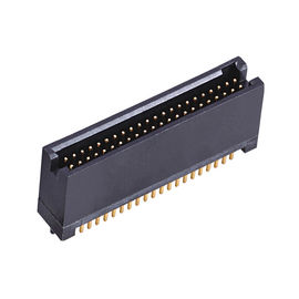 Diff.Postの高温材料ROHSとの黒いプラスチック1.27箱ヘッダー50Pin SMT LCP