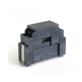 0.8mmピッチのDのタイプに乗る男性のまっすぐなコネクターSMT PA9T UL94V-0板