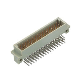 48 PinのまっすぐなすくいPBTの喧騒41612のコネクターPBTの灰色2.54mmヨーロッパのタイプ コネクター