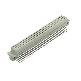 48 PinのまっすぐなすくいPBTの喧騒41612のコネクターPBTの灰色2.54mmヨーロッパのタイプ コネクター
