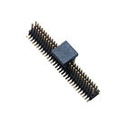 1.0mmの1*15PすくいPA9T PCB板のための黒い単一PinヘッダーのコネクターのPe袋