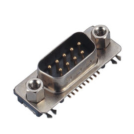 WCON Dのタイプ15ピン コネクタ25mΩの最高の接触抵抗500V AC/DCの青/黒い