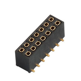ポスト1.0AMP 1.27mm H=2.0が付いている女性の二重列ヘッダーのコネクターSMT